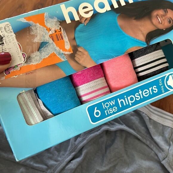 NEW fruit of the loom six pack low rise hipsters size xl 8 - Picture 4 of 4